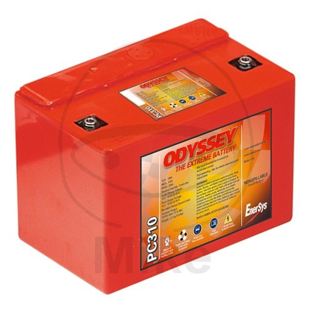 Odyssey Hawker AGM PC310 - 12 V / 8 Ah Reinblei Akku Batterie Motorradbatterie von Odyssey