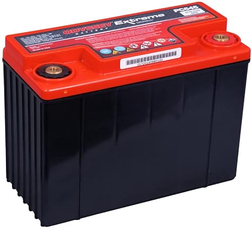 Odyssey PC545, ODS-AGM15L Reinblei Motorradbatterie, 12V 13Ah 150A (CCA), AGM Motorradbatterie mit enormer Startleistung, besonders zyklenfest und extrem robust von Odyssey