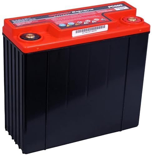 Odyssey PC680, ODS-AGM16L Reinblei Motorradbatterie, 12V 16Ah 170A (CCA), AGM Motorradbatterie mit enormer Startleistung, besonders zyklenfest und extrem robust von Odyssey