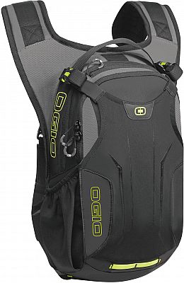 Ogio Baja, Trinkrucksack - Schwarz/Neon-Gelb - 8 L / 2 L von Ogio