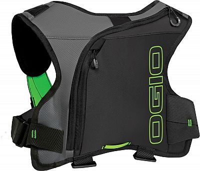 Ogio Erzberg, Trinkrucksack - Schwarz/Neon-Grün - 3 L / 1 L von Ogio