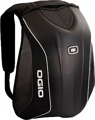 Ogio No Drag Mach 5 D3O, Rucksack - Schwarz/Weiß - 24 von Ogio