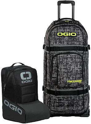 Ogio RIG 9800 Pro, Ausrüstungstasche - Dunkelgrau/Grau/Schwarz - 125 L von Ogio