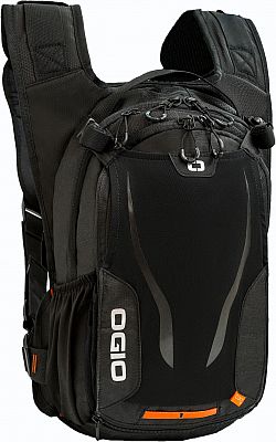 Ogio Safari D3O, Trinkrucksack - Schwarz/Orange - 8 L / 2 L von Ogio