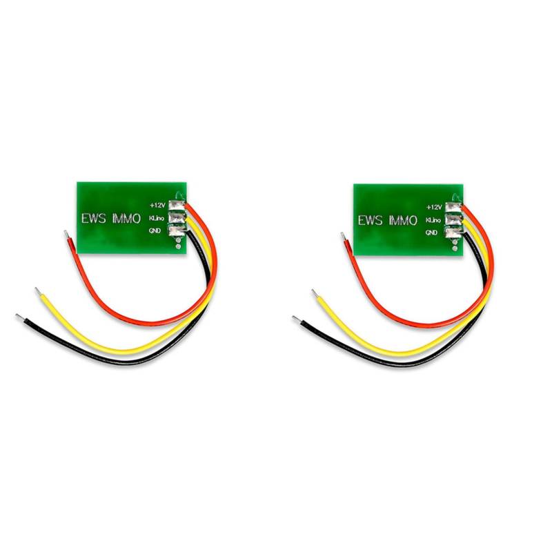 Ohewiiuk 2X Auto Auto Immo Emulator Passend für EWS2 EWS3.2 EWS 2 3.2 E36 E46 Schlüssel Wegfahrsperre Auto EWS IMMO Wegfahrsperre von Ohewiiuk