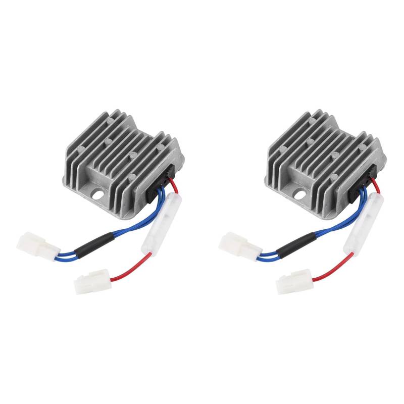 Ohewiiuk 2X Motor Spannungs Regler 186F DC12V Aluminium Spannungs Regler AVR für KDE3500 5000 6500 6700 Generator von Ohewiiuk