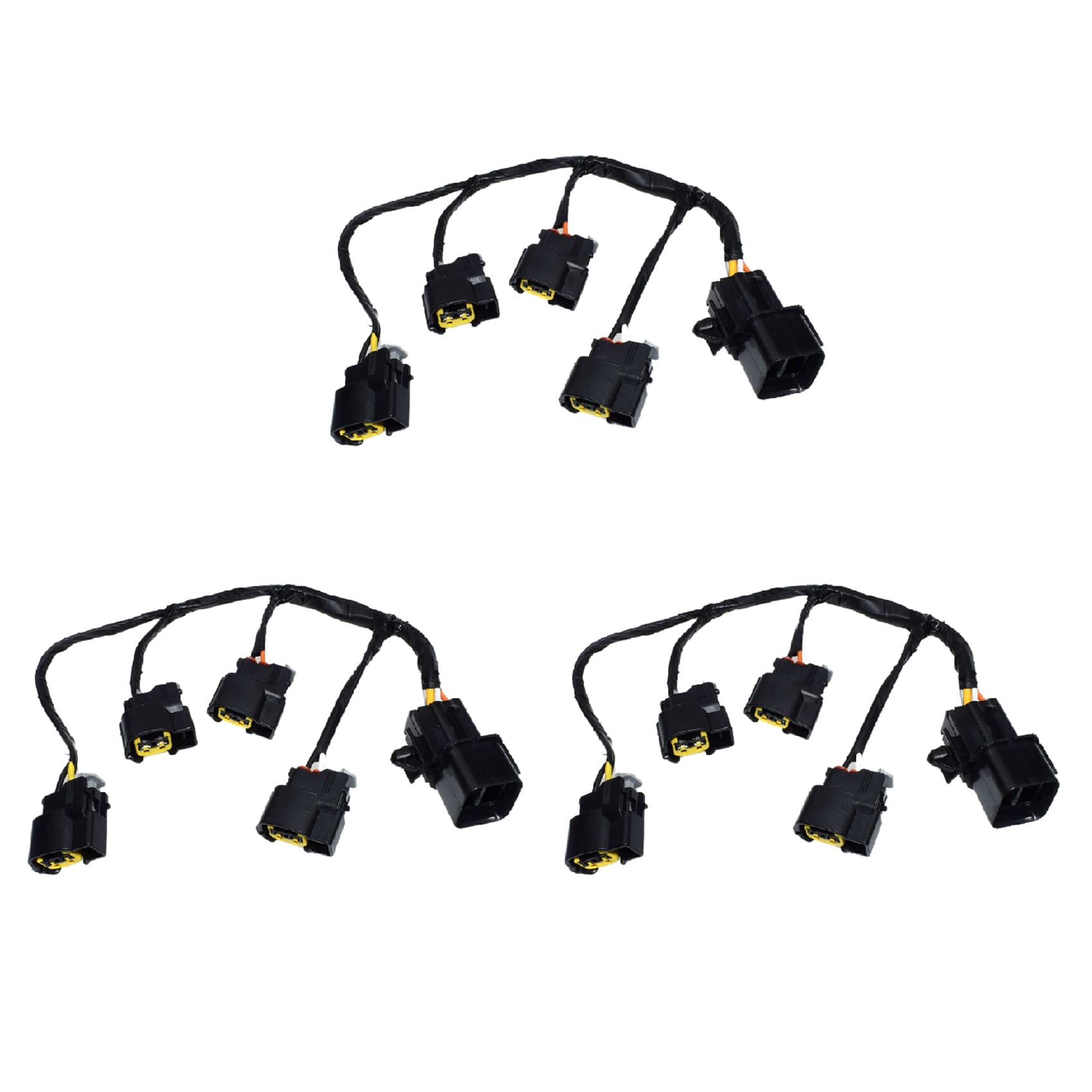 Ohewiiuk 3X 27350-2B000 Zündung Spule Kabel Stecker Kabelbaum für Soul Ceed Cerato Spectra Forte Accent 1.6L von Ohewiiuk