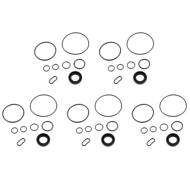 Ohewiiuk 5 Set Servolenkungspumpe Reparatur Dichtungssatz für Accord 2003-2007 2002-2006 für 2005-2008 06539-PLA-A01 von Ohewiiuk