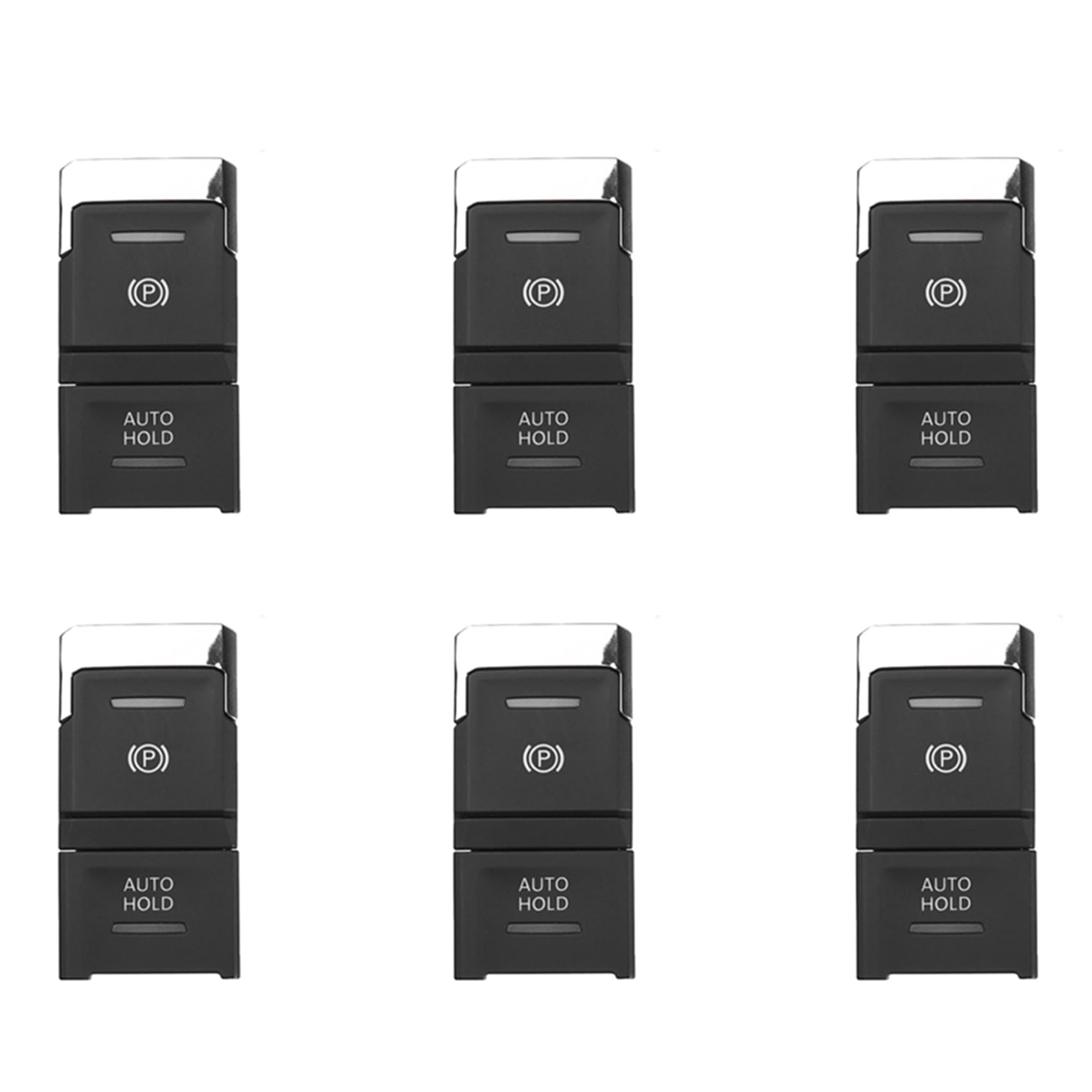 Ohewiiuk 6X Elektronische Handbremse Handbremse Feststellbremsschalter Auto Hold Taste für L II 2017 5NG 927 225 5NG927225 von Ohewiiuk