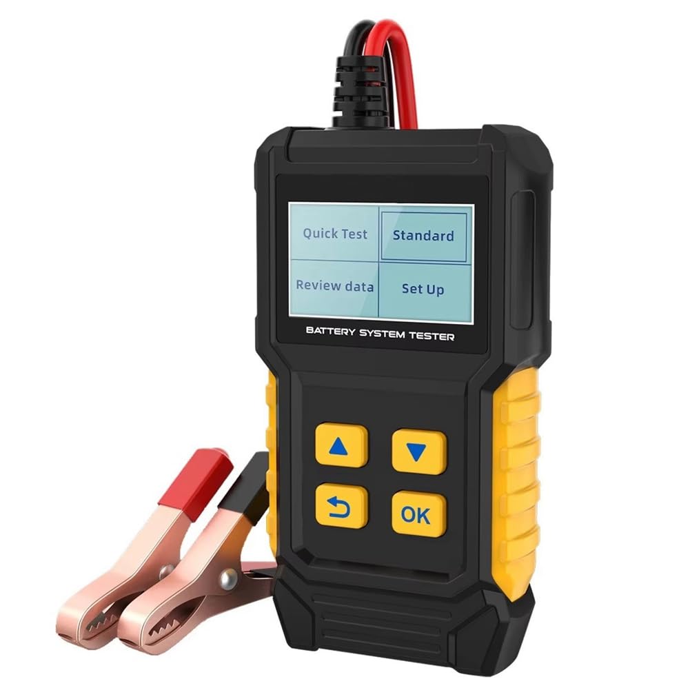 Ohewiiuk BT360 12-V-Autobatterietester, Digitaler Autodiagnose-Batterietester, 20-2000 Volt, Anlassertest, Ladescanner-Tool von Ohewiiuk