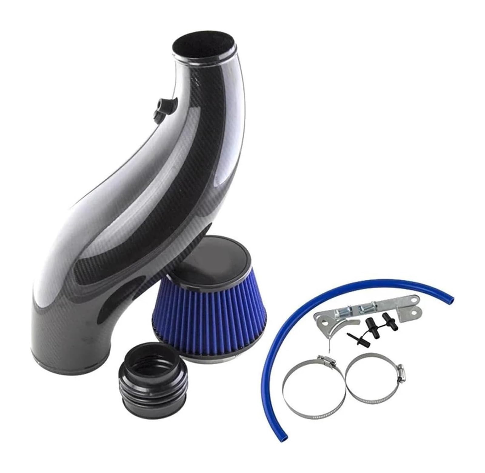 Auto Luftansaugschlauch Für Civic 1992 1993 1994 1995 1996 1997 1998 1999 2000 EK EG Auto Air Intake Rohr Luftfilter Ansaugrohr Schwarz Rot Blau Carbon(Carbon) von Ohocean