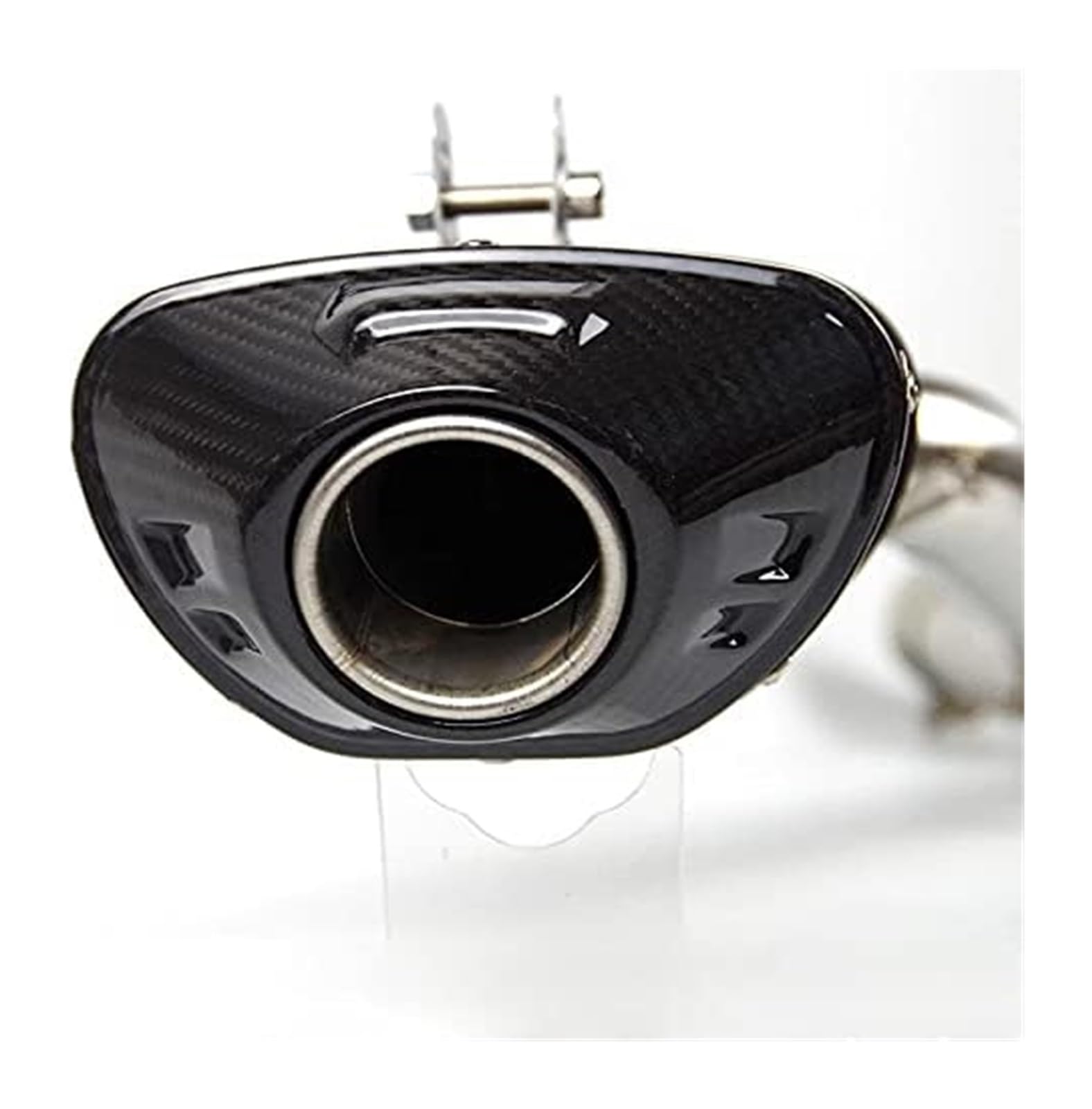 Motorrad Auspuff Mittelrohr Für CBR1000RR 2004-2007 Für CBR600RR F5 2003-2015 Motorradauspuffrohr Mittelverbindungsrohr Carbonfaser-Schalldämpfer(for Cbr600 2003-2004 B) von Ohocean