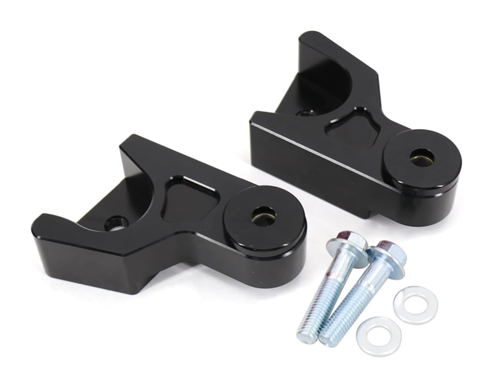 Motorrad Federbein Stoßdämpfer Für FO&RZA 350 GTR Für FORZA350 2020 2021 25MM Tieferlegungs Link Kit Motorrad Hinten Last Suspension Stoßdämpfer(Schwarz) von Ohocean