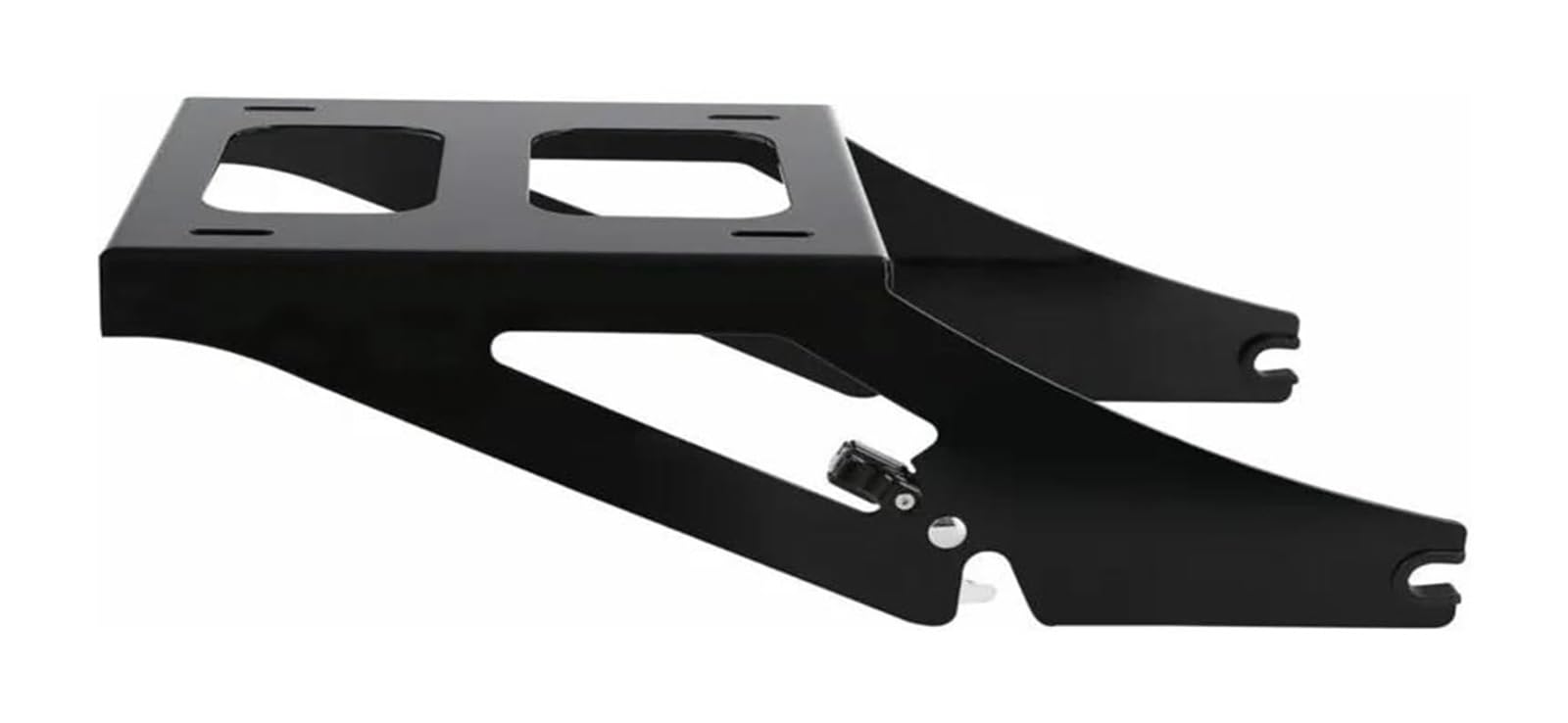 Motorrad-Gepäckträger Für H&Arley Für Softail Für Sport Für Glide FLSB 2018-2022 Motorrad Zwei Up Mount Rack Gepäckträger(Schwarz) von Ohocean