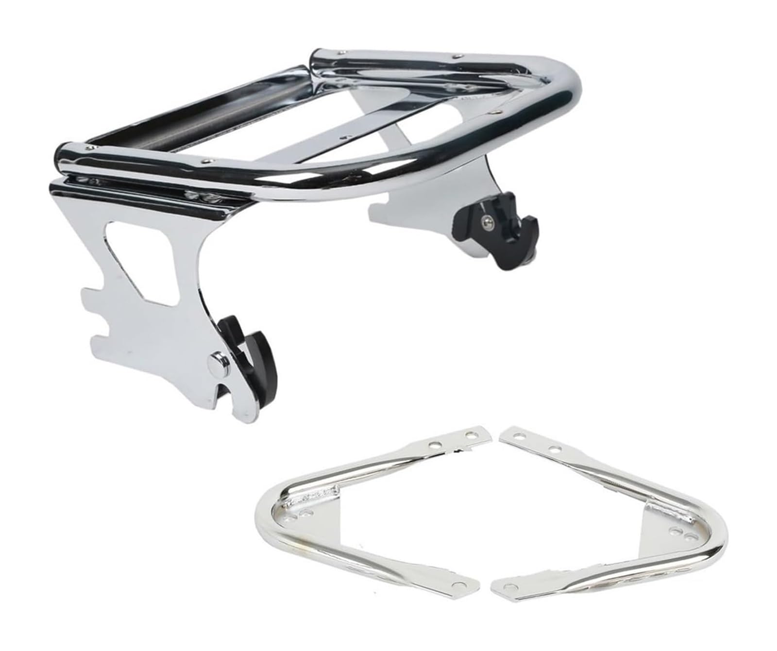 Motorrad-Gepäckträger Für H&Arley Für Tour Pak Für Touring Für Road Für King Für Electra Motorrad Pack Gepäck Rack Docking Hardware Hinten Gepäck Rack(3) von Ohocean