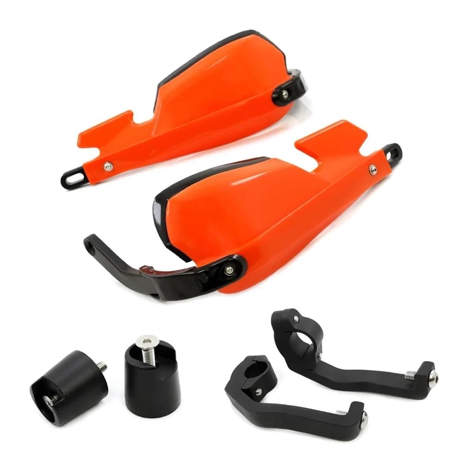 Motorrad Handschützer Für B&MW R 1300 GS 2023 2024 Handschützer Motorrad Lenker Handschutz Schutz Bremse Winddicht Schmutzschutz Schutzhebel(Orange) von Ohocean