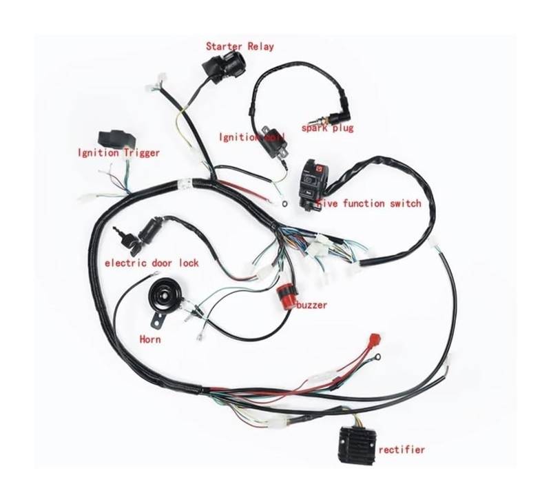 Motorrad-Zündstator-Magnetspule Für GY6 125CC-150CC Motorradmotoren CDI Zündung Kart ATV Zündspulen Startkabelbaum Kompatibel von Ohocean