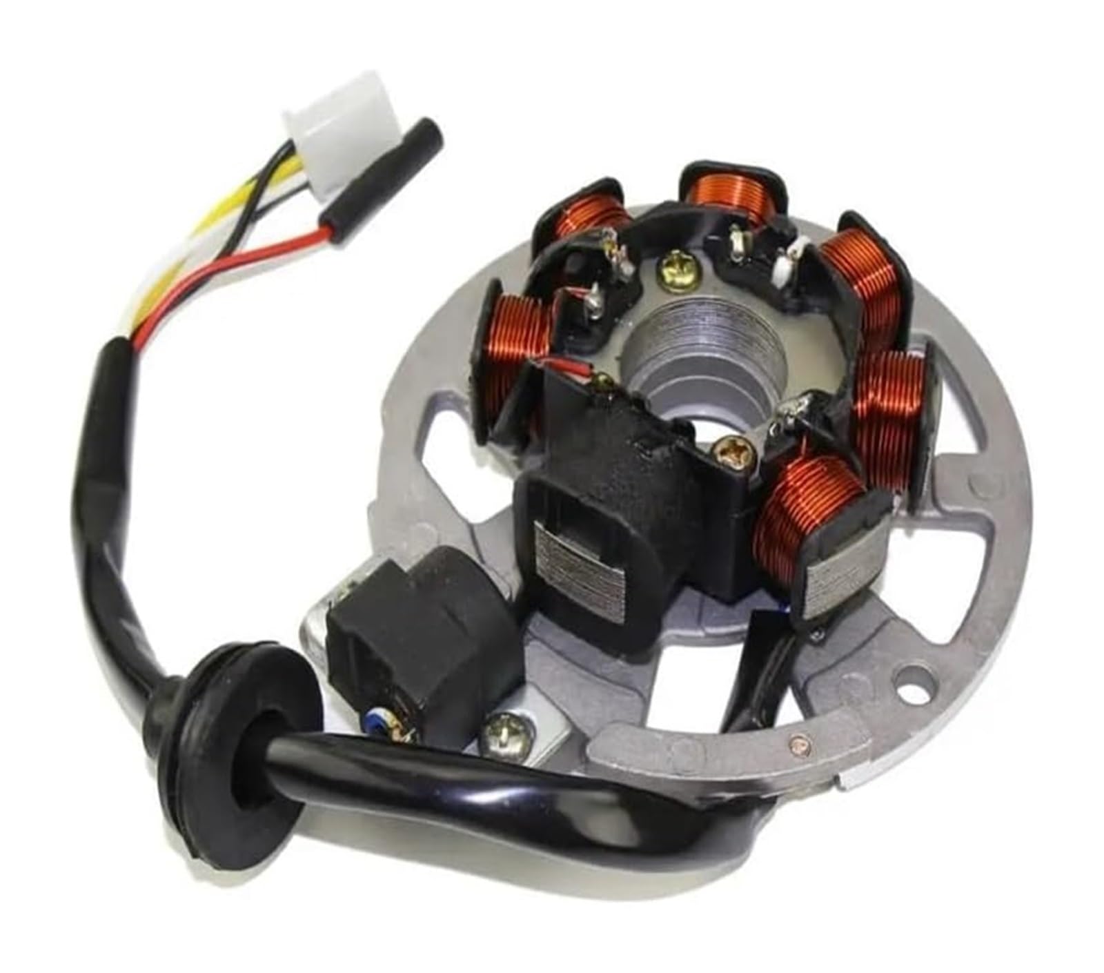 Motorrad-Zündstator-Magnetspule Für Jog Für Minarelli 50 90 Motorrad Motor Stator Spule Ist In Gutem Arbeits Zustand Und Funktioniert Stabil 5 Drähte 7 Spulen Zündung Stator(JOG50) von Ohocean