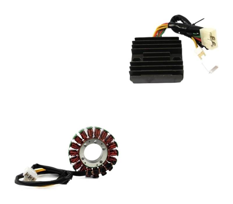 Motorrad-Zündstator-Magnetspule Für VFR800 2002-2009 Drähte Motorrad Spannung Gleichrichter Regler Gleichrichter Motor Quecksilber Generator Stator Spule Comp(2) von Ohocean