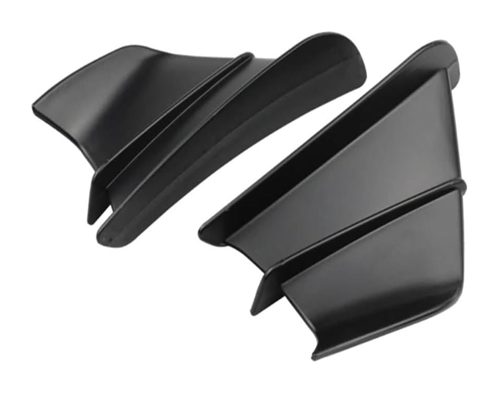 Side Wind Spoiler 1 Set Motorrad Universal Winglet Seitenspoiler Luftabweiser Wing Kit Frontverkleidung Aerodynamische Winglets(Color E) von Ohocean