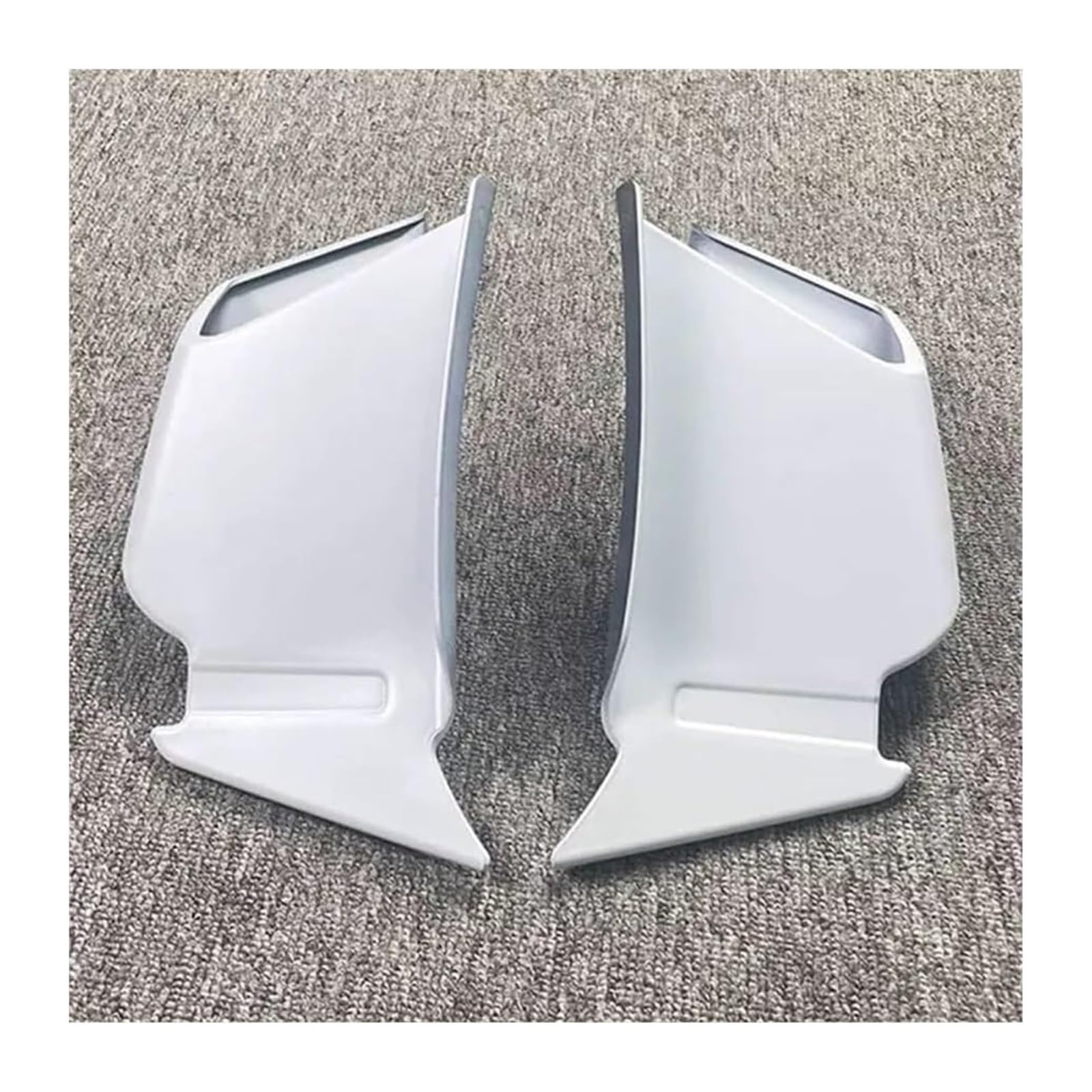 Side Wind Spoiler Für Du&Cati Für Pan&igale V2 2020 2021 2022 2023 Motorradspiegel Winglets Aerodynamische Seitenflügel Spoilerverkleidung(Weiß) von Ohocean