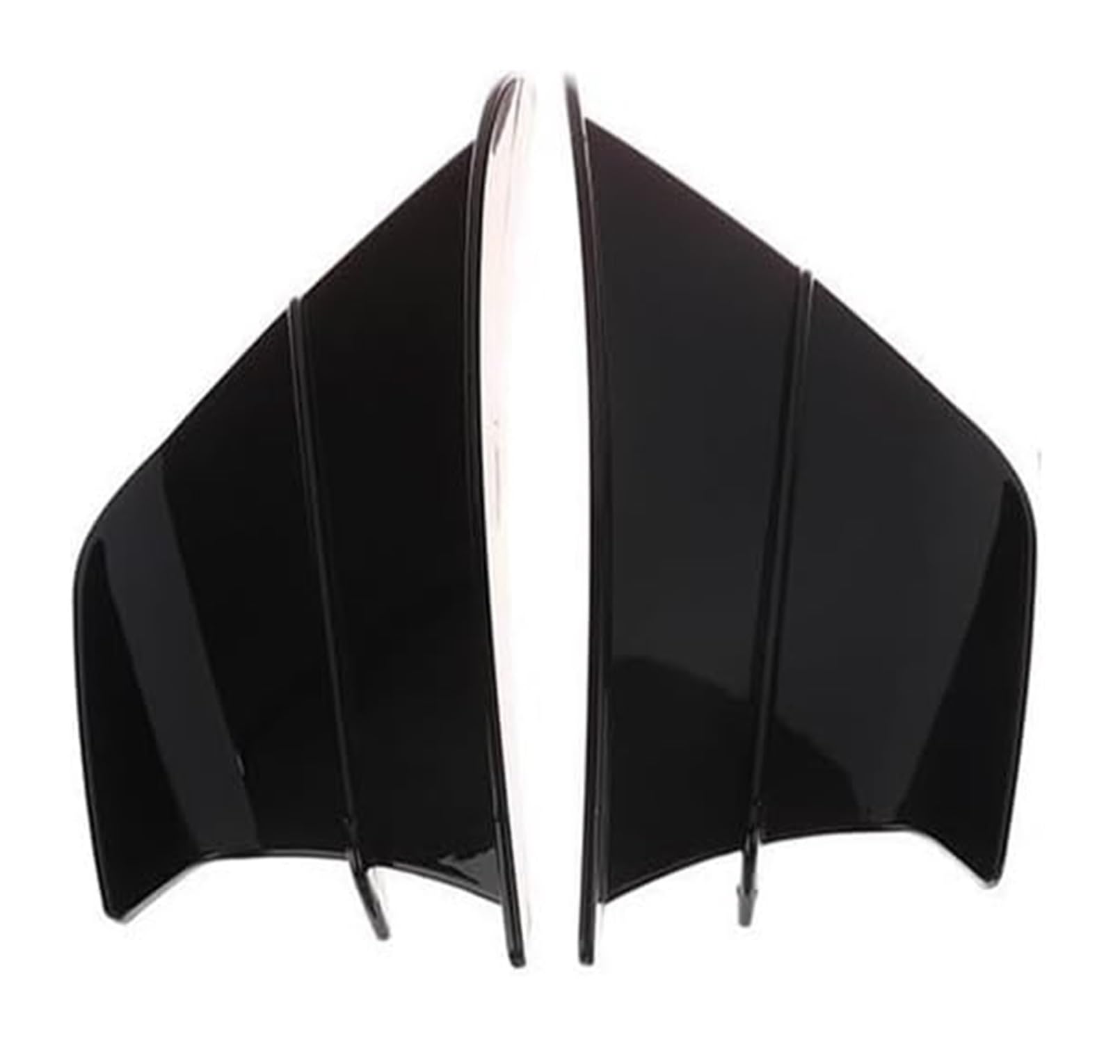 Side Wind Spoiler Für H2/H2R Roller Zubehör Motorrad Seite Wind Flügel 2 Stücke Motorrad Winglet Aerodynamische Flügel Kit Spoiler(2) von Ohocean