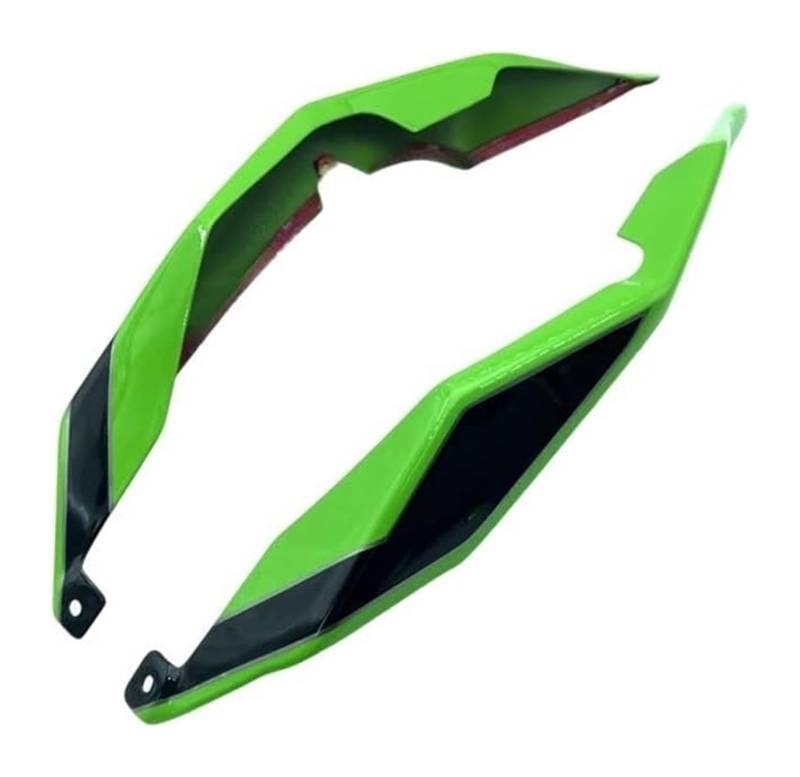 Side Wind Spoiler Für K&awasaki Für Ninja Für ZX-10R Für ZX10R 2016-2020 Seitenspoiler Gugel Motorrad Flügel Kit Hinten Festflügel Heckverkleidung Kit(Color-D) von Ohocean