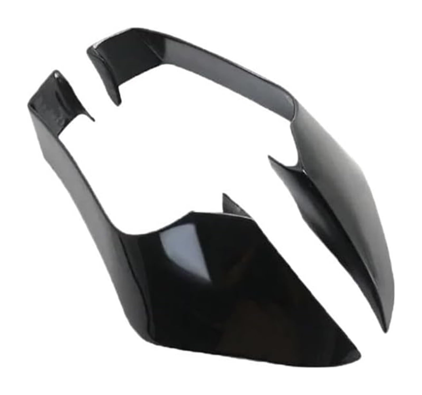 Side Wind Spoiler Für K&awasaki Für Ninja ZX10R 2016-2021 Motorrad Fixed Wing Aerodynamische Seitenflügel Spoiler Verkleidungszubehör(Gloss b) von Ohocean