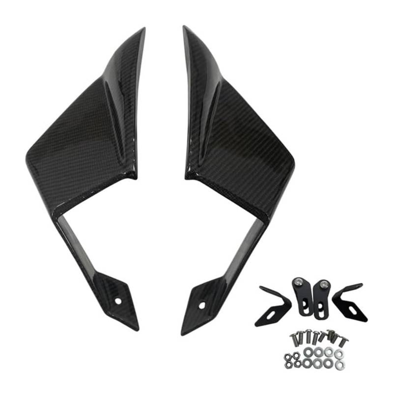 Side Wind Spoiler Für K&awasaki Für ZX10R Für ZX-10R Für ZX 10R 2016-2020 Motorrad Fester Windflügel Aerodynamische Seitenflügelspoilerverkleidung(Color-02) von Ohocean