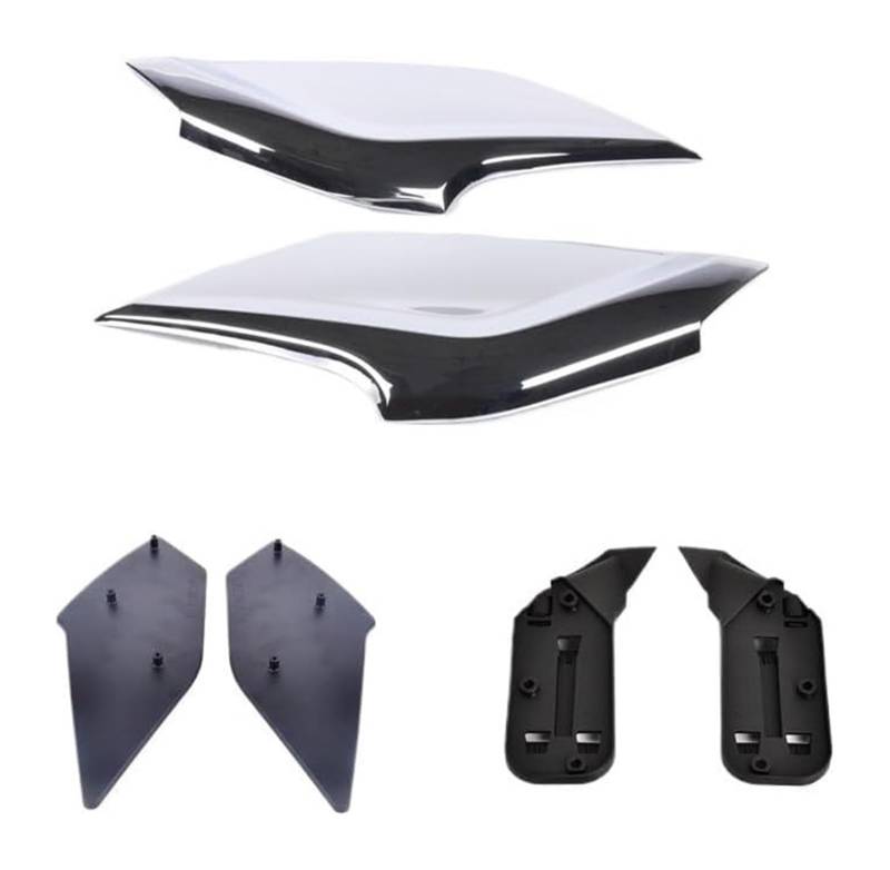 Side Wind Spoiler Für K1600GT Für K600GTL Für K1600B Für K1600BGA 2011-2023 Motorrad Windschutzscheibe Verkleidung Flügel Vorne Aerodynamische Winglets(1 Set Color-02) von Ohocean