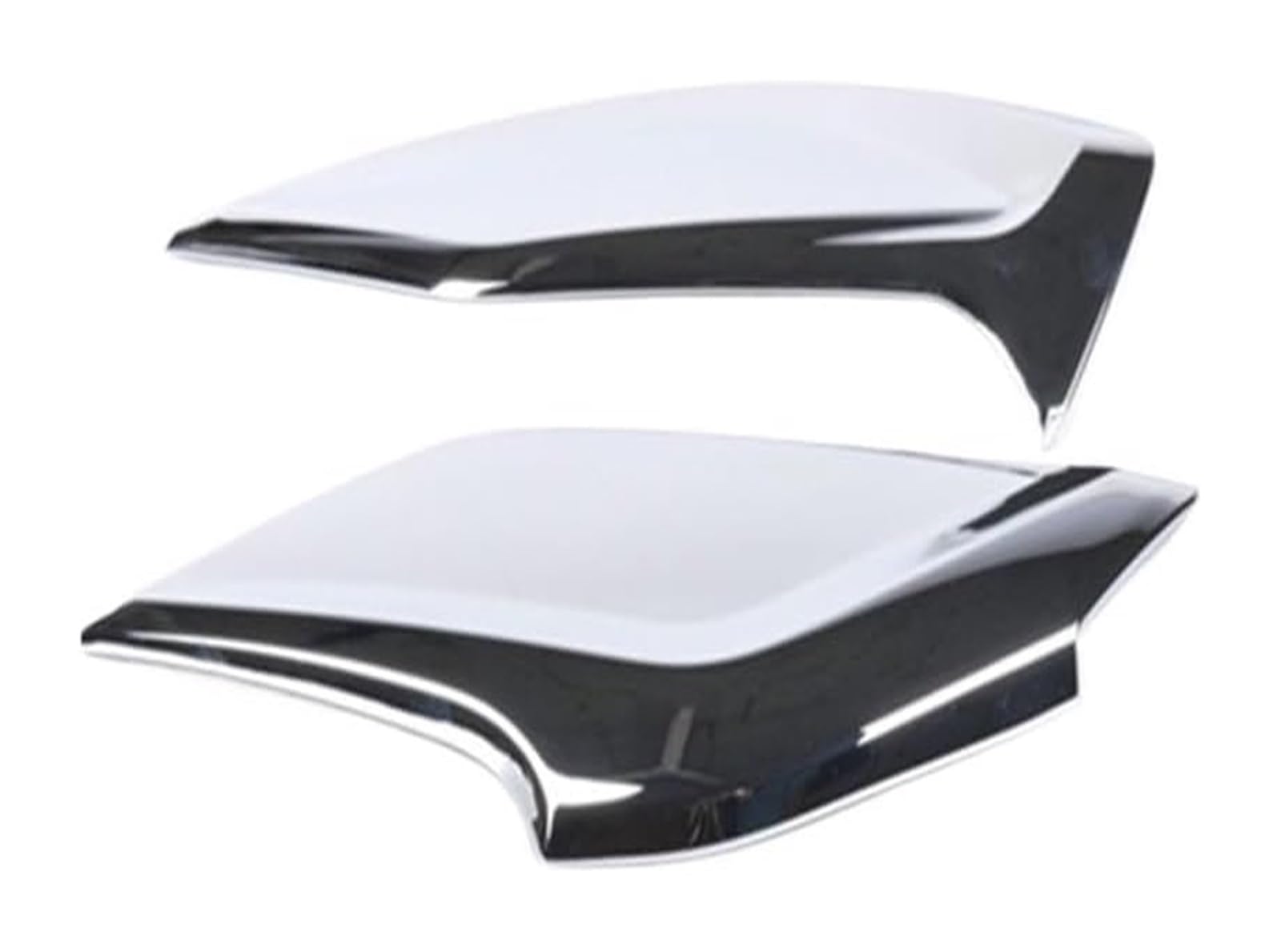 Side Wind Spoiler Für K1600GT Für K600GTL Für K1600B Für K1600BGA 2011-2023 Motorrad Windschutzscheibe Verkleidung Flügel Vorne Aerodynamische Winglets(Color-S) von Ohocean