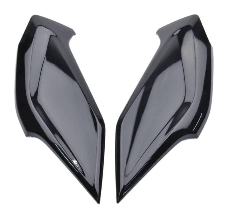 Side Wind Spoiler Für K1600GT Für K600GTL Für K1600B Für K1600BGA 2011-2023 Motorrad Windschutzscheibe Verkleidung Flügel Vorne Aerodynamische Winglets(Schwarz) von Ohocean