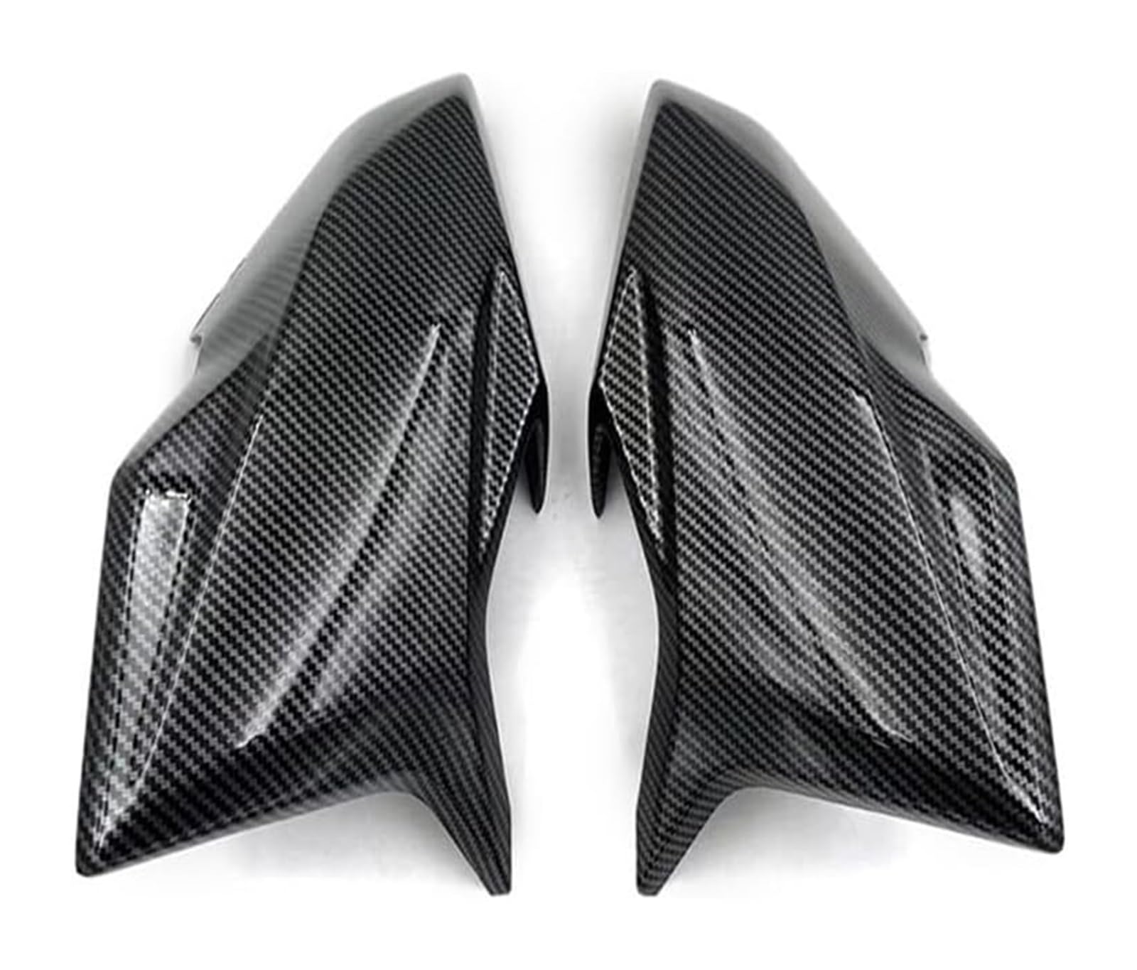 Side Wind Spoiler Für Ka&wasaki Z650 2017 2018 2019 2020 2021 2022 2023 Motorrad Vorderseite Abdeckung Tank Gas Verkleidung Pannel Gugel(Carbon Look 20-23) von Ohocean