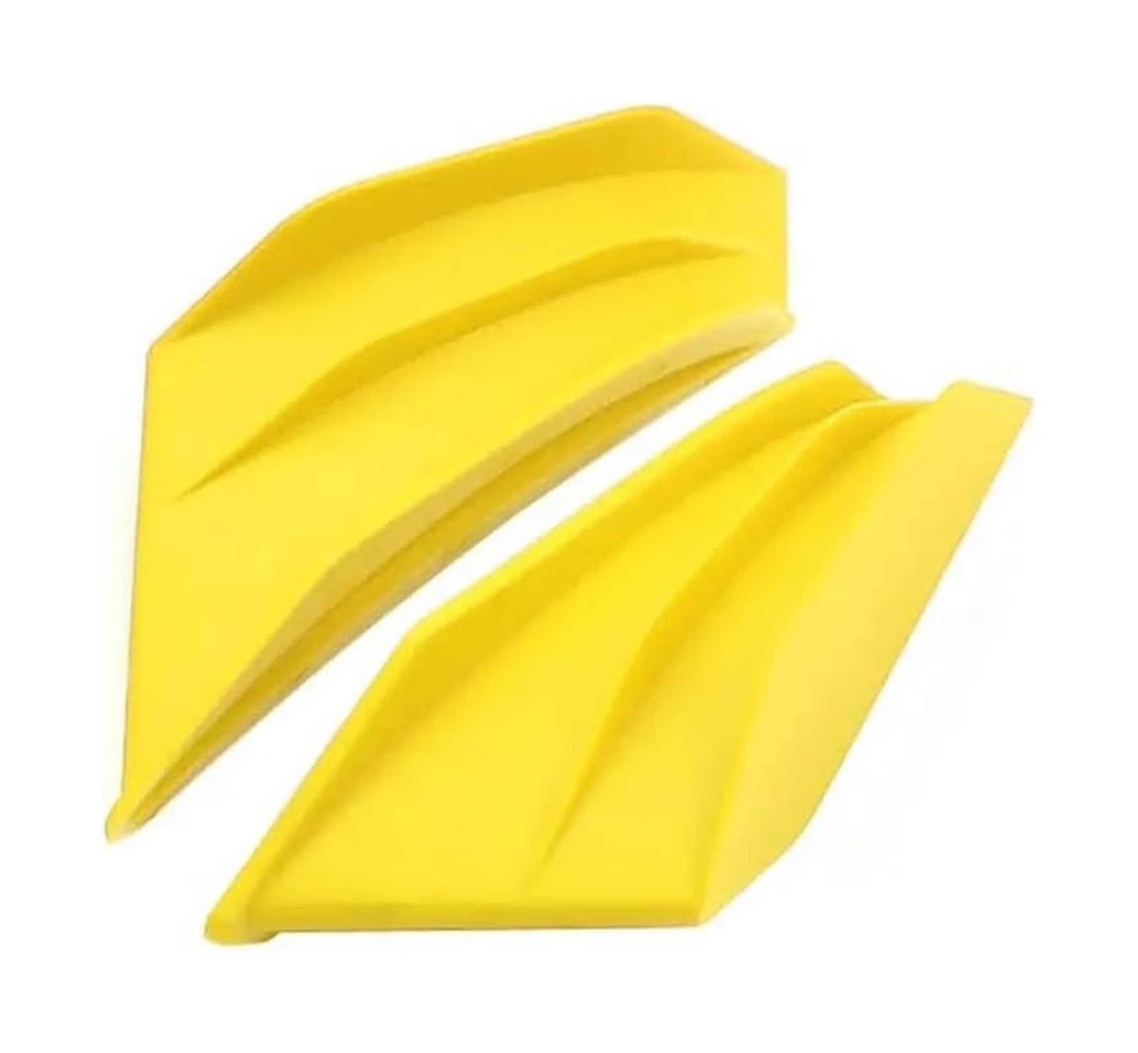 Side Wind Spoiler Für Kaw&asaki SMAX 155 Universal Motorrad Seitenflügel 2PCS Motorrad Spoiler Flügel Winglet Aerodynamischer Seitenflügel Fin Spoiler(Ye) von Ohocean