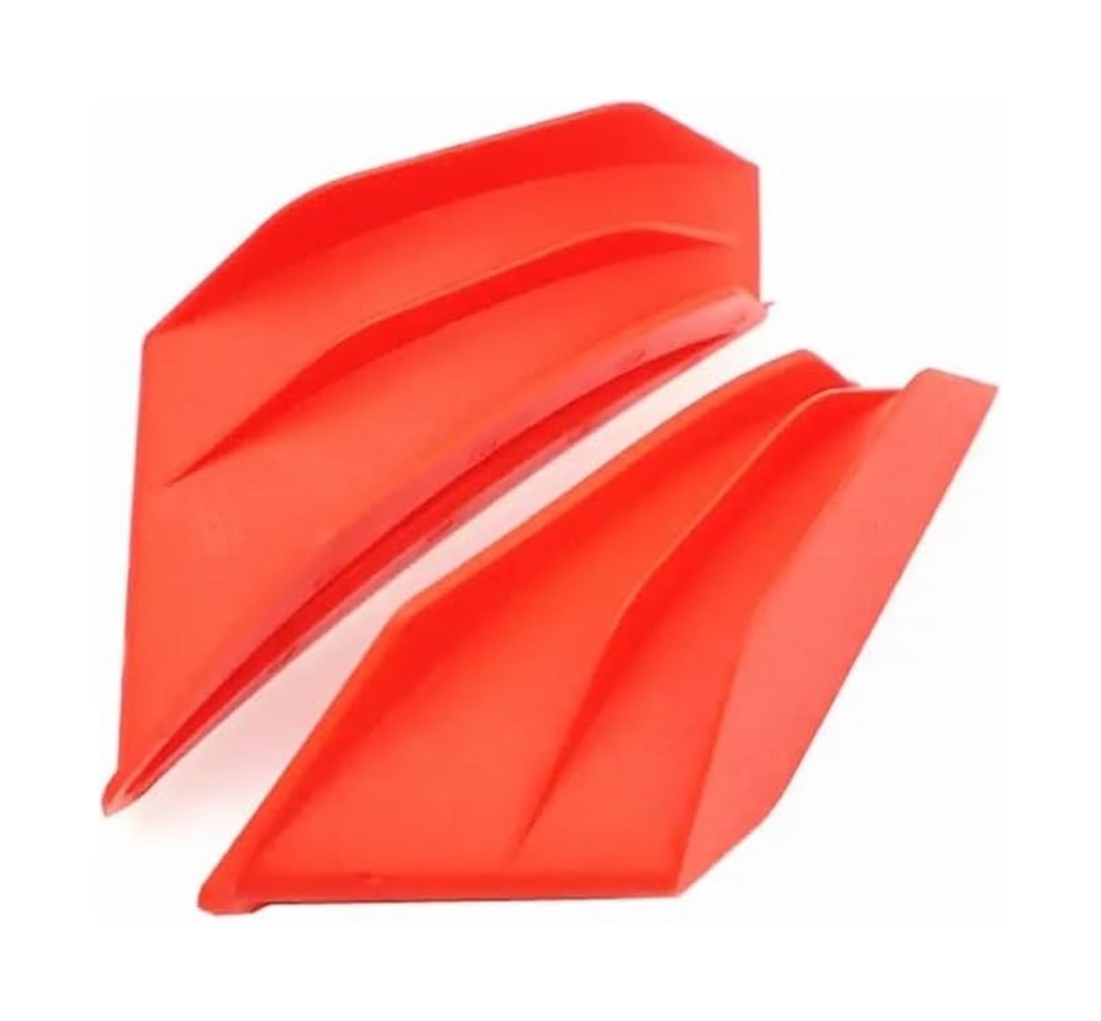 Side Wind Spoiler Für Kaw&asaki SMAX 155 Universal Motorrad Seitenflügel 2PCS Motorrad Spoiler Flügel Winglet Aerodynamischer Seitenflügel Fin Spoiler(rot) von Ohocean