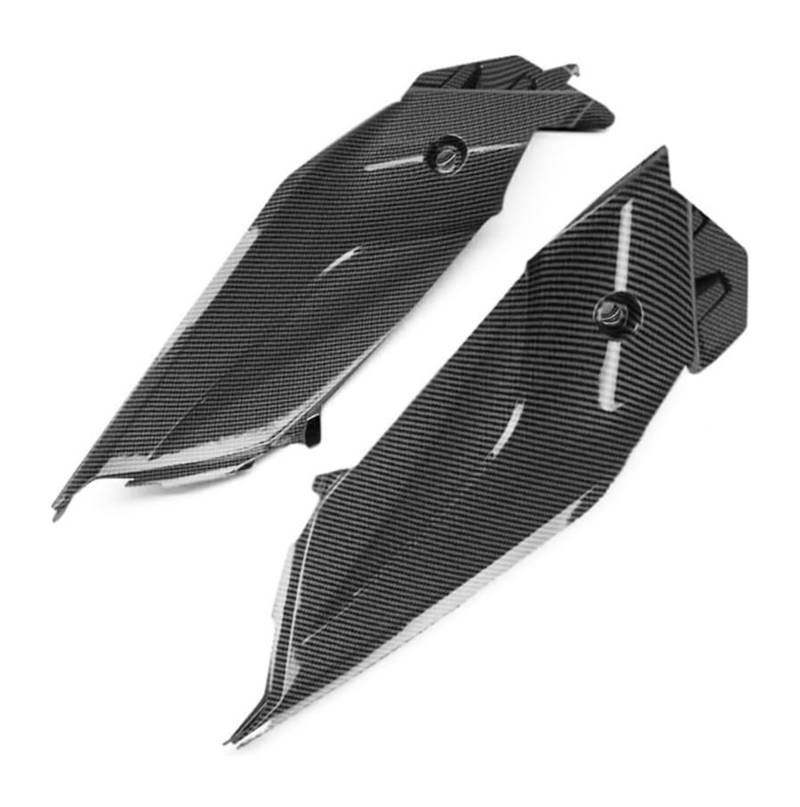 Side Wind Spoiler Für Su&zuki GSX-S750 GSXS750 GSXS 750 2017–2022 Sitzrahmen-Seitenabdeckung Motorrad Links Rechts Sitzverkleidung(Carbon Fiber Look) von Ohocean