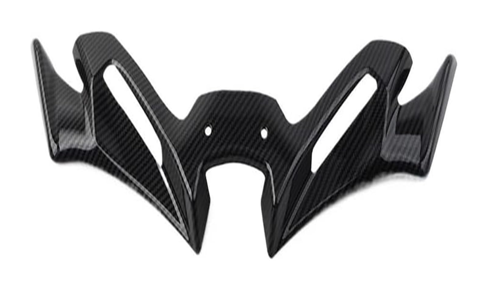 Side Wind Spoiler Für Y&amaha R3 R25 2021 2022 Motorrad Front Winglet Aerodynamische Spoiler Verkleidungsabdeckung Motorrad Spoiler Flügel(Carbon Fiber) von Ohocean