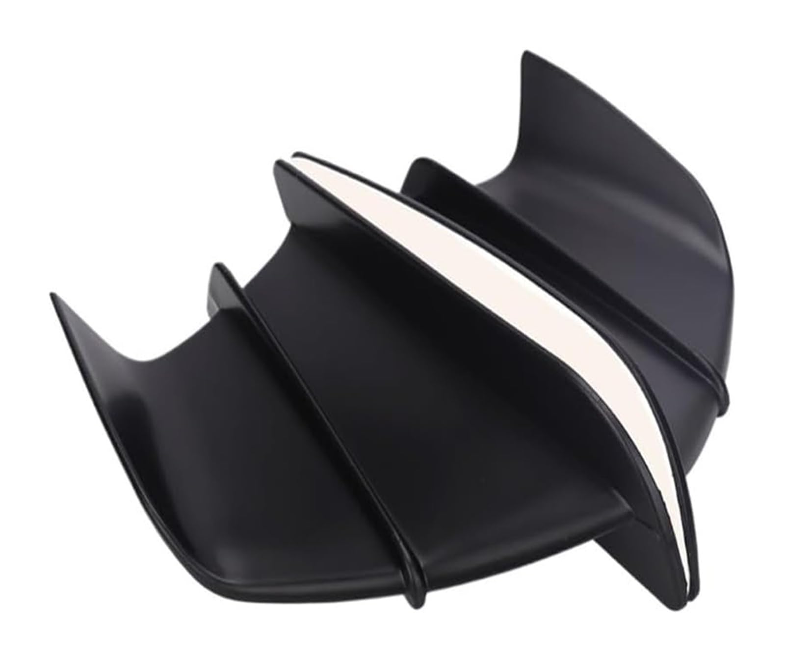 Side Wind Spoiler Für Y&amaha YZF R1 R6 R25 Motorrad Winglet Aerodynamischer Seitenflügel Fin Spoiler Motorrad Spoiler Wing(Style4) von Ohocean