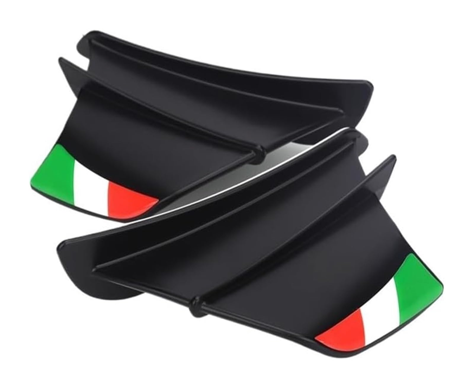 Side Wind Spoiler Für Y&amaha YZF R1 R6 R25 Motorrad Winglet Aerodynamischer Seitenflügel Fin Spoiler Motorrad Spoiler Wing(Style8) von Ohocean