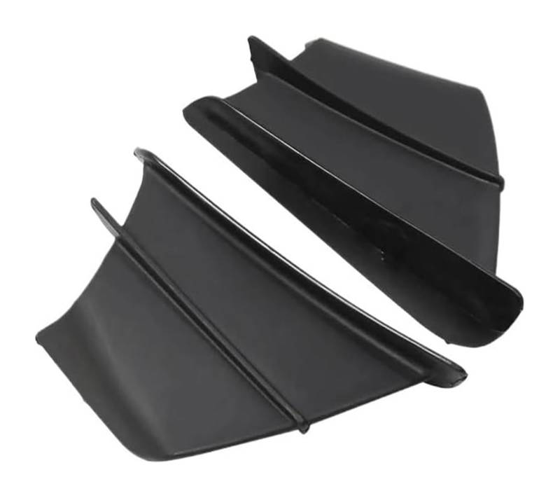 Side Wind Spoiler Motorrad Universal Winglet Seitenspoiler Luftabweiser Wing Kit Frontverkleidung Aerodynamische Winglets(Schwarz) von Ohocean