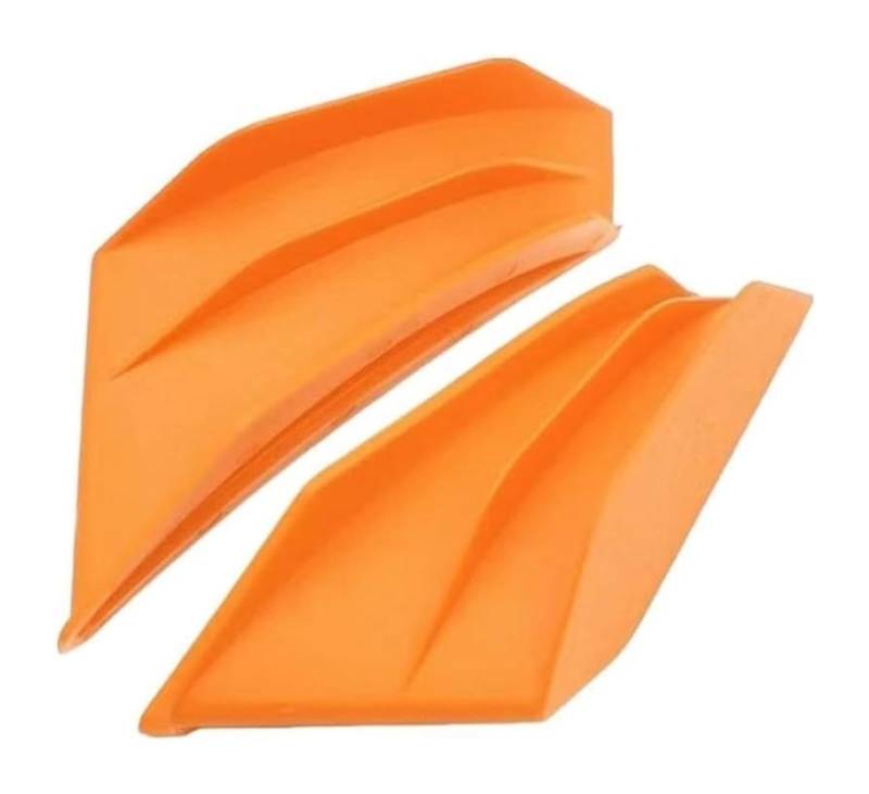 Side Wind Spoiler Motorradverkleidungs-Winglets Seitenverlängerungs-Winglet Motorradflügel Motorrad-Spoilerflügel Aerodynamische Motorrad-Winglets(Orange) von Ohocean