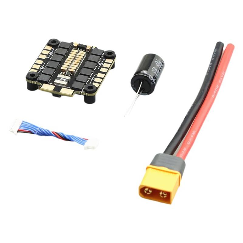 Ohulelks BLS-60A 4in1 ESC HV 3-6S FPV Brushless ESC 30.5x30.5mm BLHELI-S für RC FPV 7inch-10inch Freestyle Drohnen Teile von Ohulelks