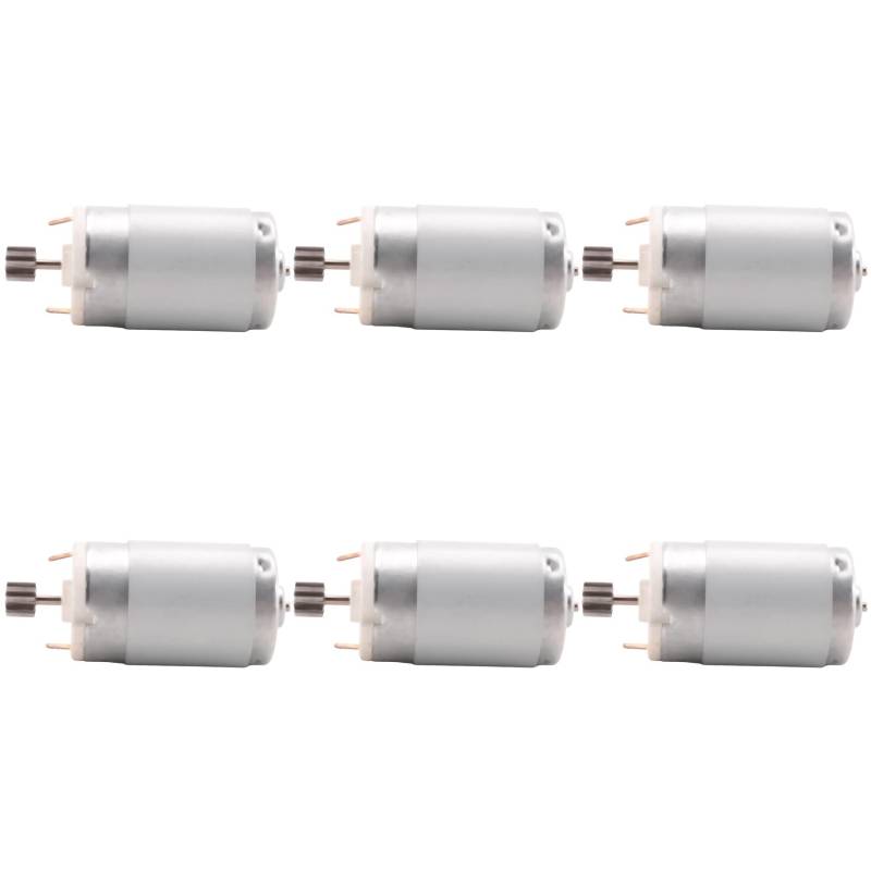 Oikufidu 6X für Neue Elektronik Gaspedal Steuerung 12V DC Motor 9-Zahn für 993647060/73541900 von Oikufidu