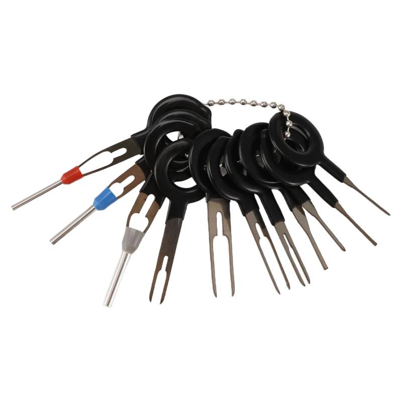 Okeeyseda 11 Stuecke/Satz Terminal Removal Spielzeugen Auto Elektrische Kabel Verdrahtung Crimp Stecker Pin Extractor Kit Auto Reparatur Handwerkzeug Set Steckschluessel von Okeeyseda