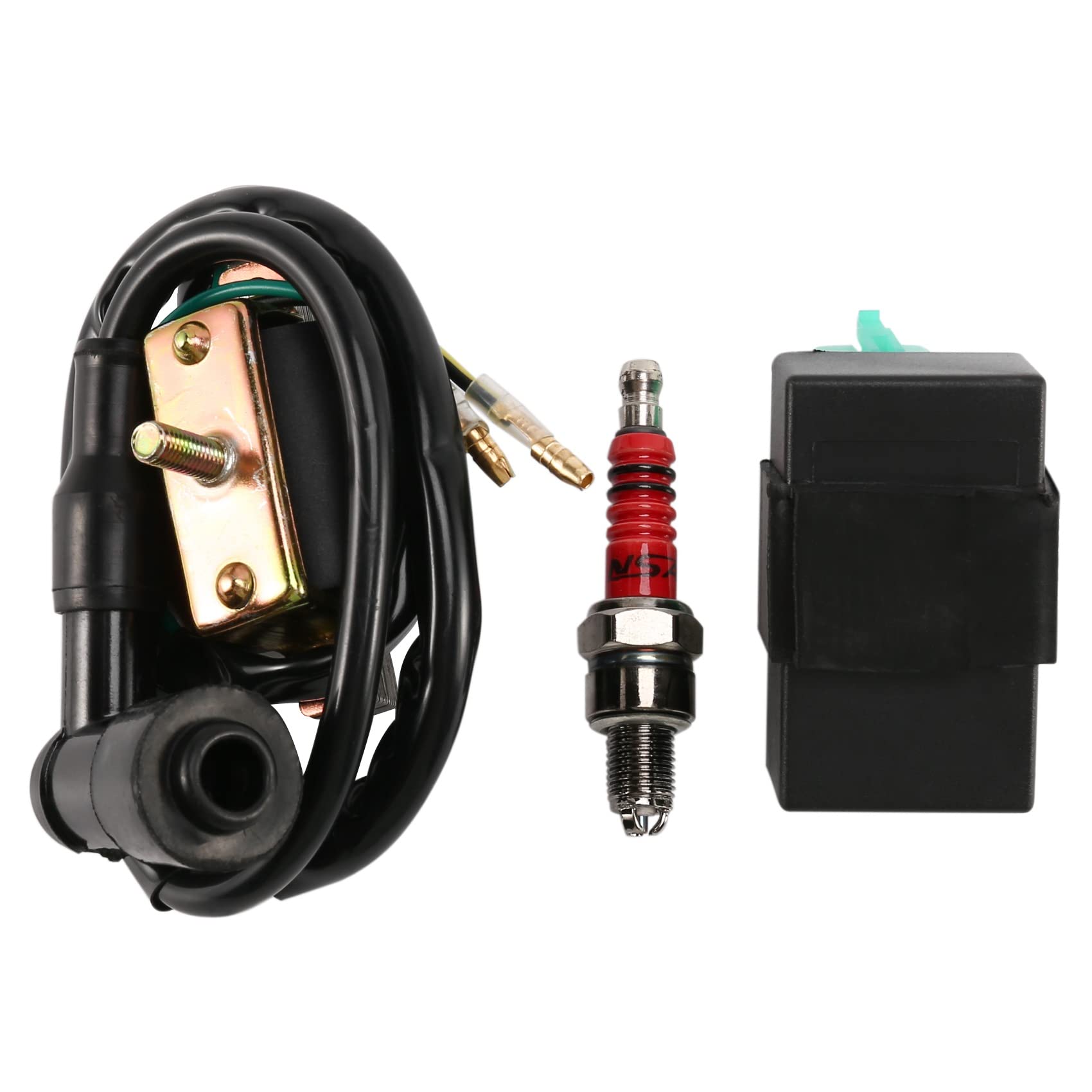 Okeeyseda 12V ZüNdspule + 5 Pin CDI + Stecker Chinesisches ATV Quad 50 70 90 110 125 Cc von Okeeyseda