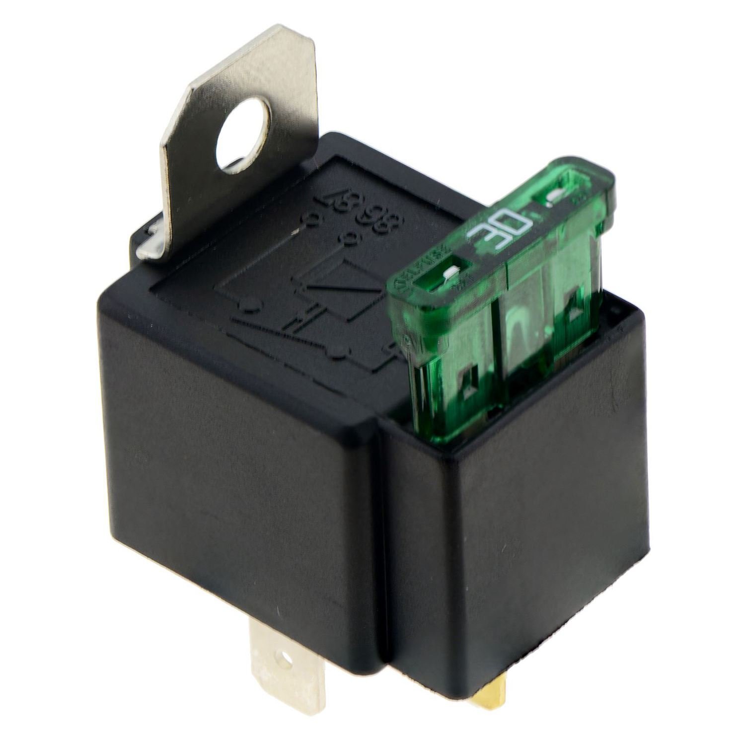 Okeeyseda 4 Pin DC12V 30A Schmelze trennen/aus Automotive Schmelzrelais mit Sicherung von Okeeyseda