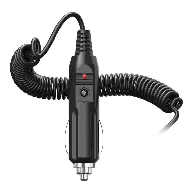 Okeeyseda DC 12 V Autokomponenten-Ladekabel, Universell, 5,5 X 2,1 Mm, für Autoanzünder, Integrierte 3 A-Sicherung mit Kontrollleuchte von Okeeyseda