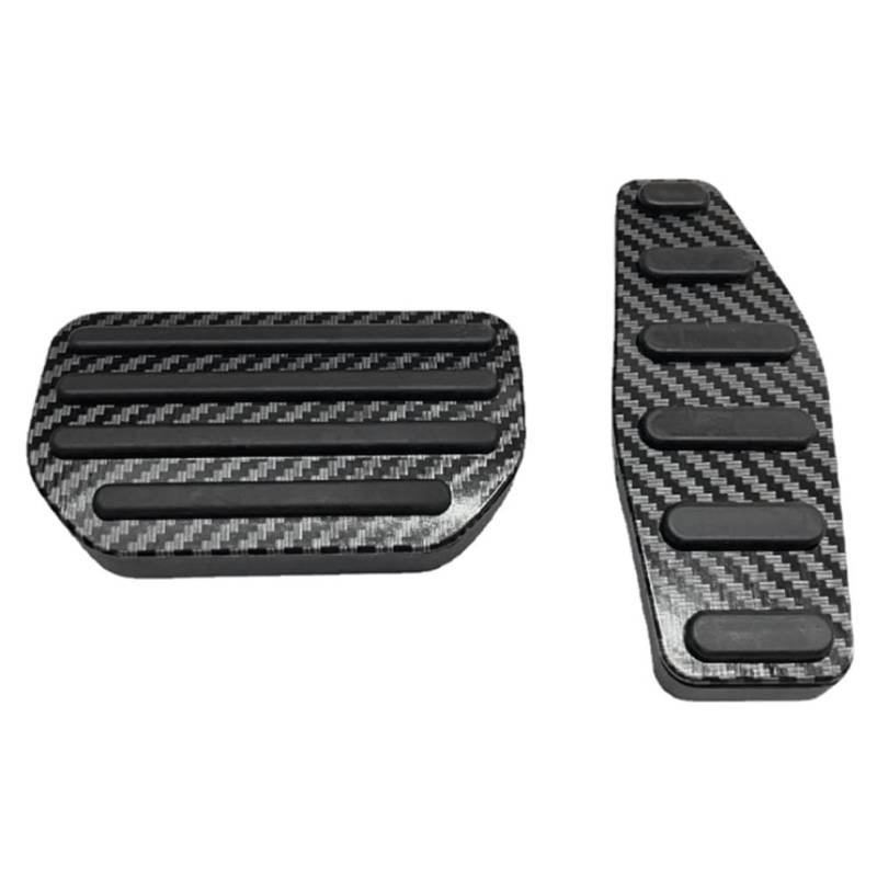 Okeeyseda FüR Jimny 2019 2020 2021 Auto Gas Pedal Bremse Pedal Abdeckung Aluminium Legierung Pedal Pad ZubehöR, Automatisch von Okeeyseda