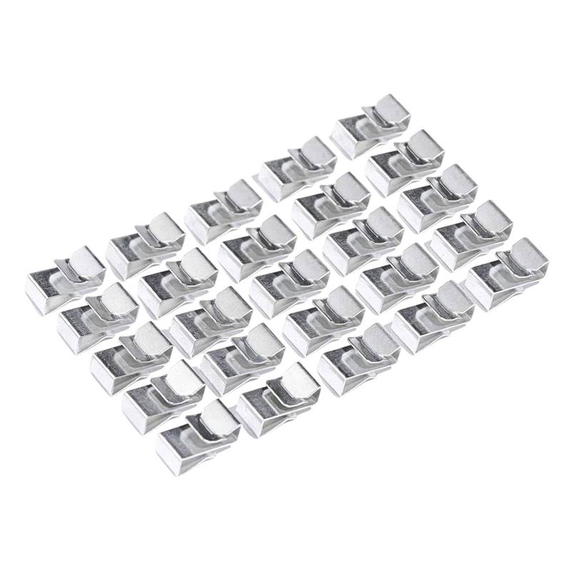 Okiyakusama 25 pcs Anhängerrahmenkabel Clips, Kabelorganisator, Professional, Haltbarkeit Praktische Hochleistungsdrähtemanagement von Okiyakusama