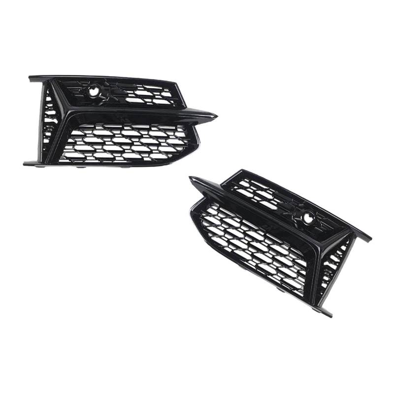 Okiyakusama 2X Frontnebel Light Grill BLOEL-Abdeckungen 4K0807647B 4K0807648B 4K0807151A 4K0807152A für A6 C8 von Okiyakusama